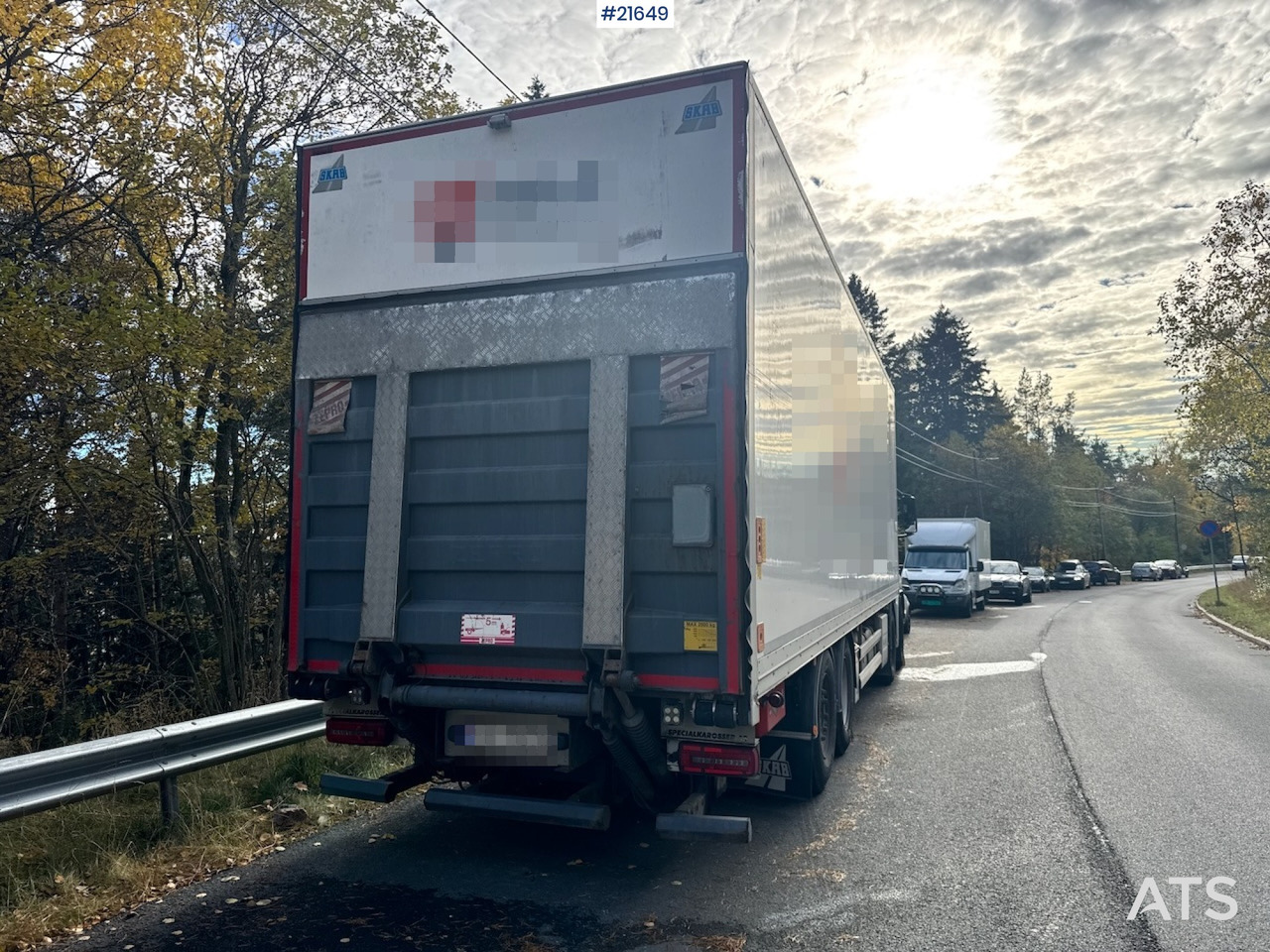 Камион сандучар MAN MAN TGS 35.480 8x2 Skapbil m/ Full sideåpning.: слика 7