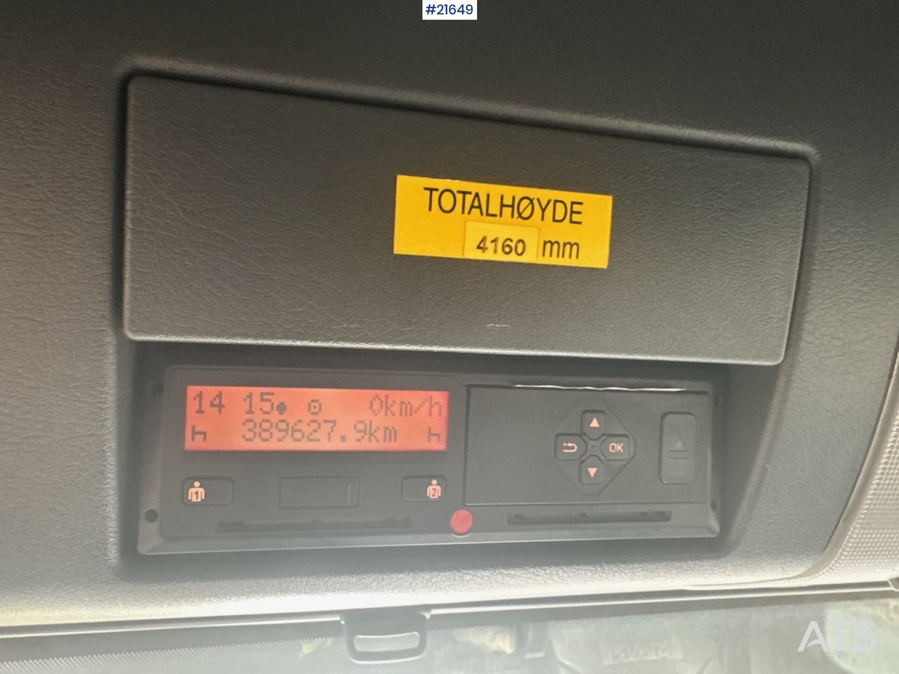 Камион сандучар MAN MAN TGS 35.480 8x2 Skapbil m/ Full sideåpning.: слика 50