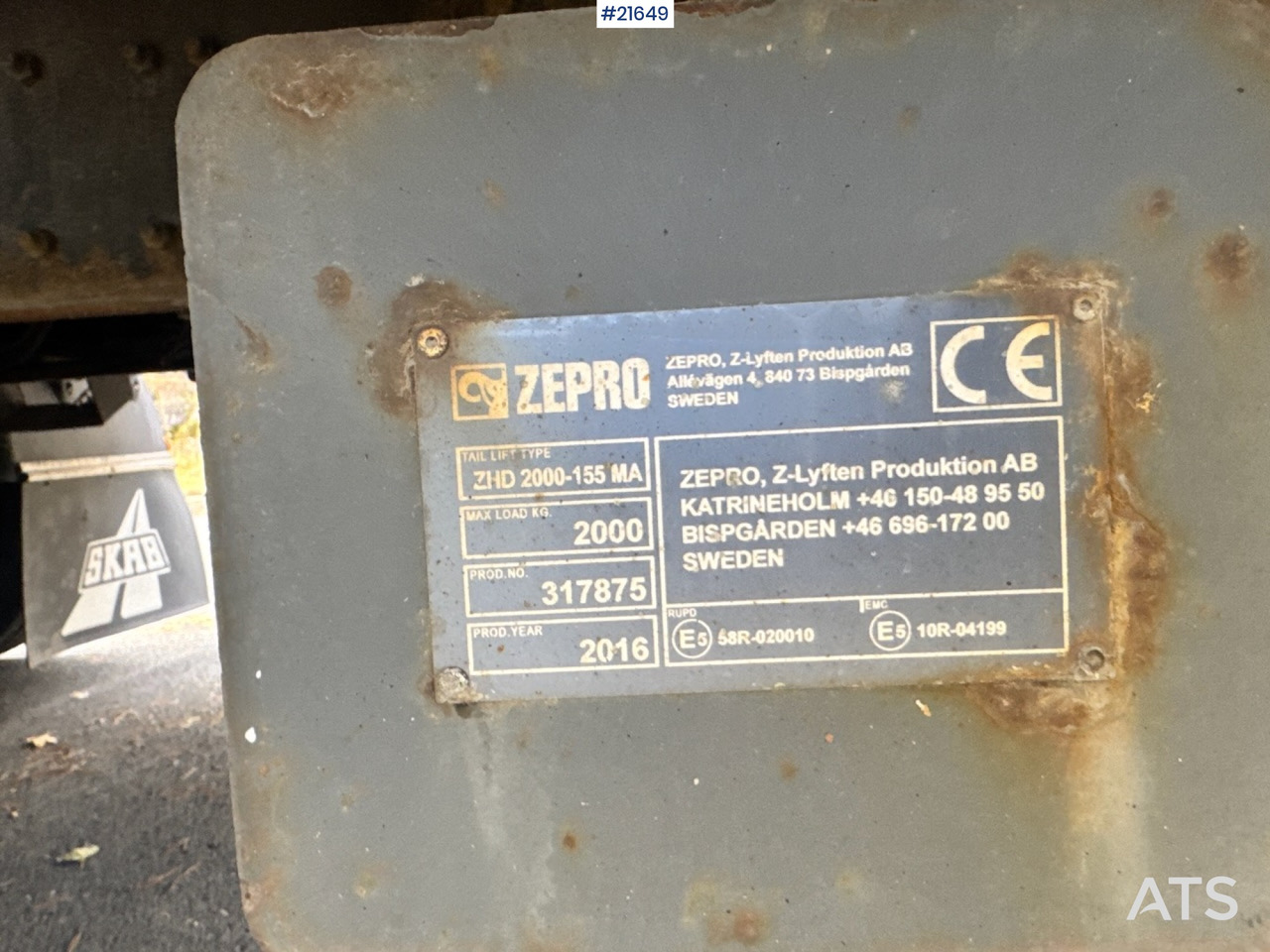 Камион сандучар MAN MAN TGS 35.480 8x2 Skapbil m/ Full sideåpning.: слика 27