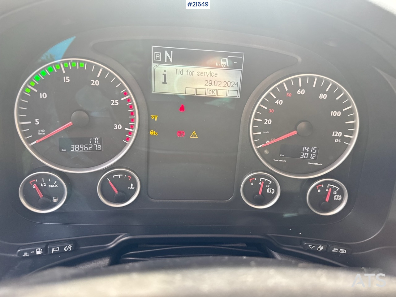 Камион сандучар MAN MAN TGS 35.480 8x2 Skapbil m/ Full sideåpning.: слика 46