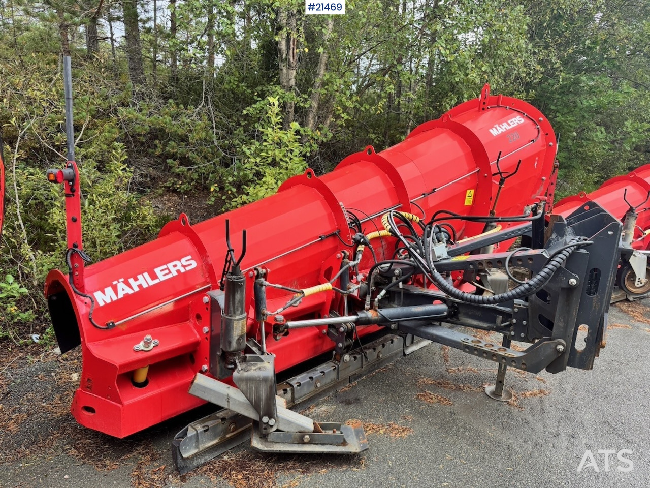 Mãhlers DPH3700 - Плуг за чистење снег: слика 2 Mãhlers DPH3700 - Плуг за чистење снег: слика 2