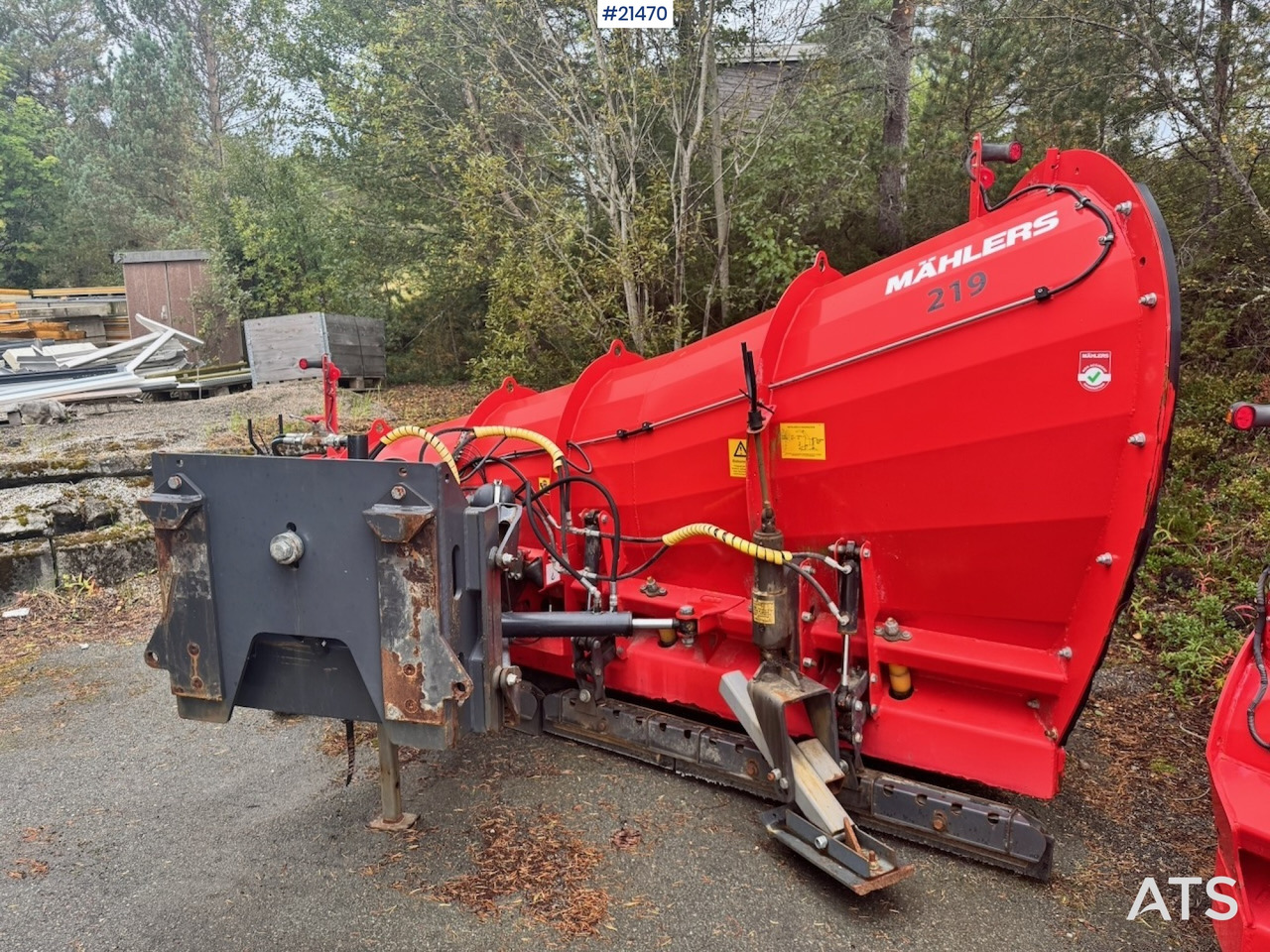 Mãhlers DPH3700 - Плуг за чистење снег: слика 1 Mãhlers DPH3700 - Плуг за чистење снег: слика 1