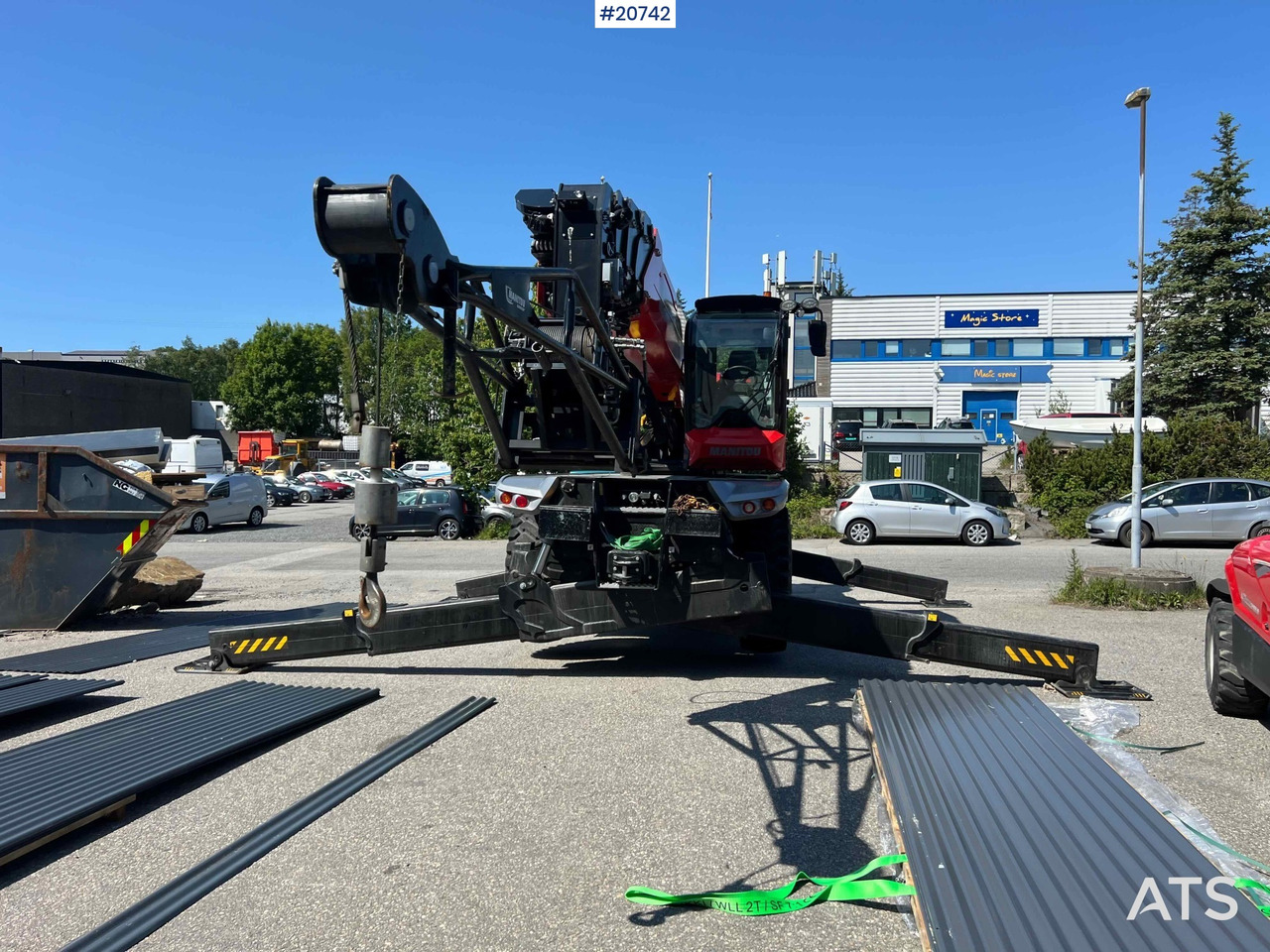 Manitou MRT 3570 - Телескопски ракувач: слика 5 Manitou MRT 3570 - Телескопски ракувач: слика 5