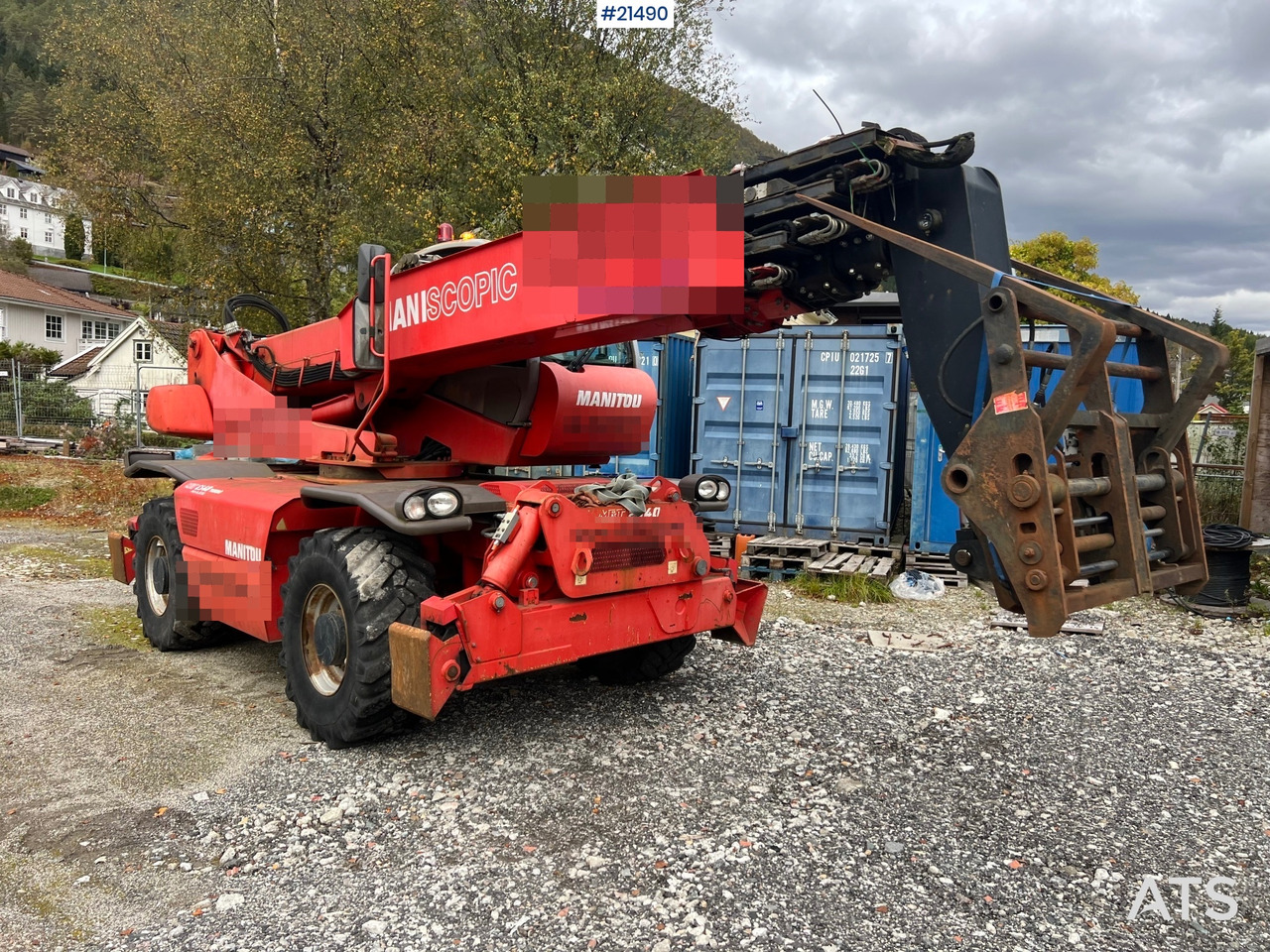 Manitou MRT2540 m/ radiostyring, mannskapskorg, 2 sett pallegafler, jibb med vinsj (1.5 tonn) - Телескопски ракувач: слика 5 Manitou MRT2540 m/ radiostyring, mannskapskorg, 2 sett pallegafler, jibb med vinsj (1.5 tonn) - Телескопски ракувач: слика 5
