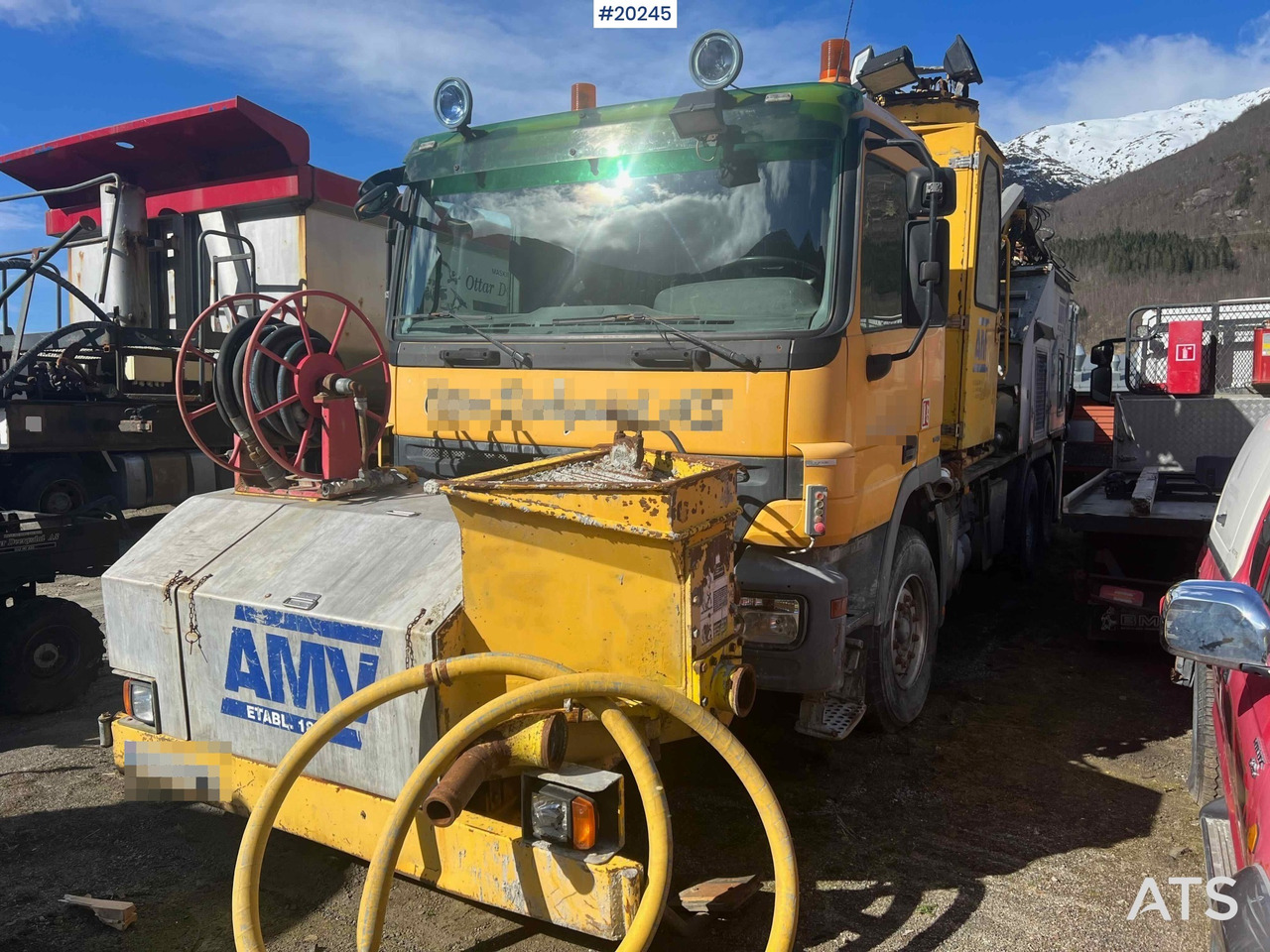 Mercedes Actros 2641 - Камион со бетонска пумпа: слика 4 Mercedes Actros 2641 - Камион со бетонска пумпа: слика 4