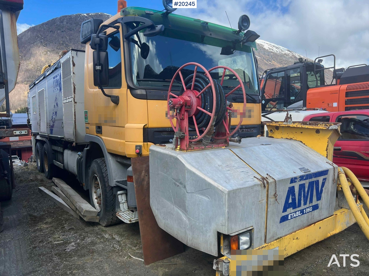 Mercedes Actros 2641 - Камион со бетонска пумпа: слика 1 Mercedes Actros 2641 - Камион со бетонска пумпа: слика 1