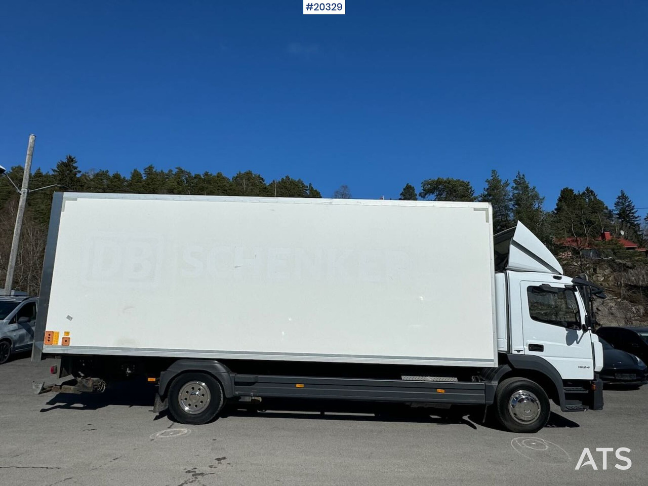Mercedes Atego 1524 - Камион сандучар: слика 4 Mercedes Atego 1524 - Камион сандучар: слика 4