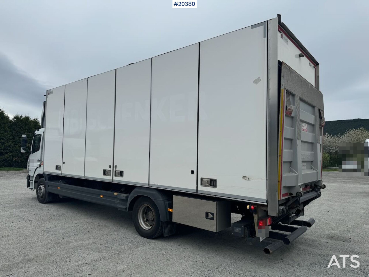 Mercedes Atego 1524 - Камион сандучар: слика 4 Mercedes Atego 1524 - Камион сандучар: слика 4