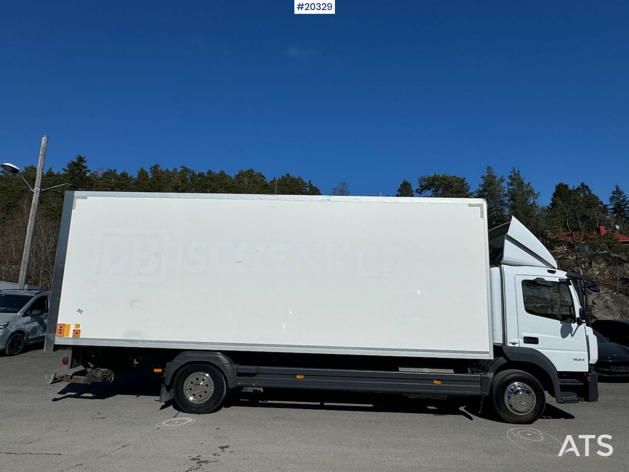 Mercedes Atego 1524 - Камион сандучар: слика 3 Mercedes Atego 1524 - Камион сандучар: слика 3