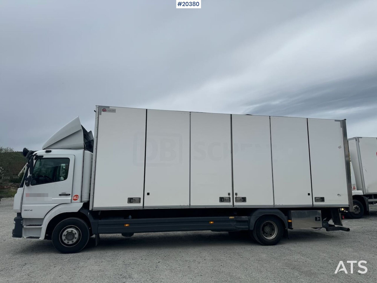 Mercedes Atego 1524 - Камион сандучар: слика 3 Mercedes Atego 1524 - Камион сандучар: слика 3