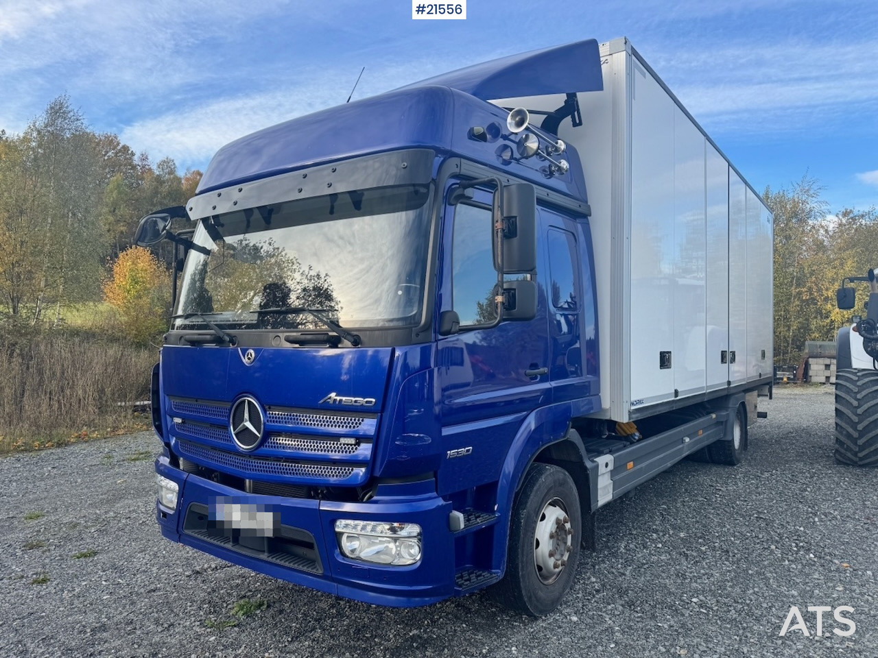 Mercedes Atego 1530 Skapbil m/ Full Sideåpning - Камион сандучар: слика 1 Mercedes Atego 1530 Skapbil m/ Full Sideåpning - Камион сандучар: слика 1