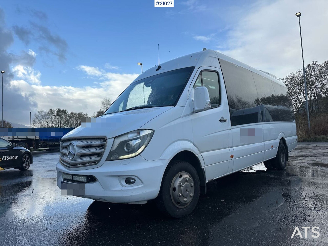 Mercedes Sprinter minibuss 4x2 m/ 16+1 seter, rullestolrampe og handikap plass. - Минибус, Патничко комбе: слика 1 Mercedes Sprinter minibuss 4x2 m/ 16+1 seter, rullestolrampe og handikap plass. - Минибус, Патничко комбе: слика 1