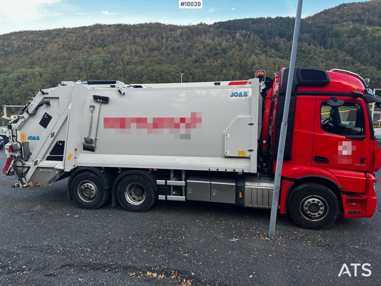 Mercedes actros 2543L - Камион за ѓубре: слика 3 Mercedes actros 2543L - Камион за ѓубре: слика 3