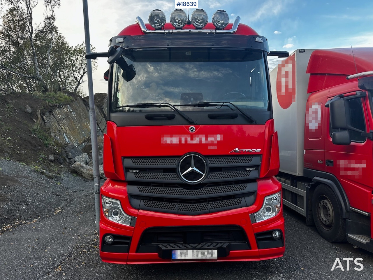 Mercedes actros 2543L - Камион за ѓубре: слика 2 Mercedes actros 2543L - Камион за ѓубре: слика 2