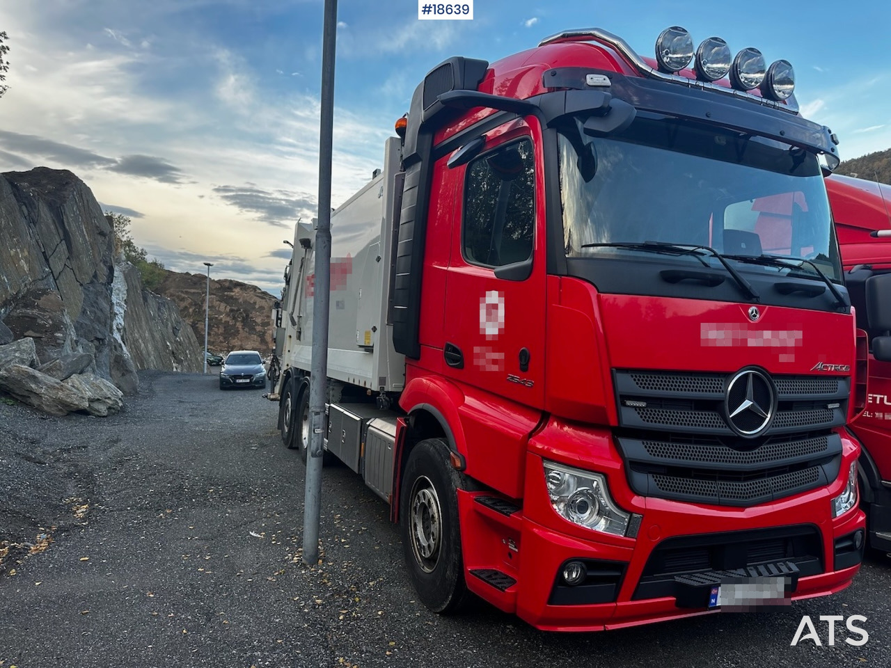 Mercedes actros 2543L - Камион за ѓубре: слика 1 Mercedes actros 2543L - Камион за ѓубре: слика 1