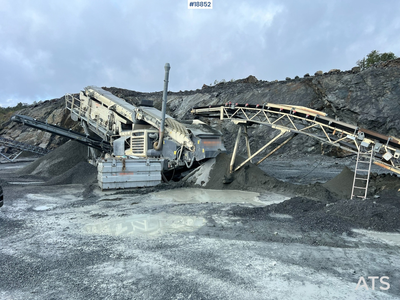 Metso Lokotrack LT220D Finknuser m/ sikt, matekasse og transportbånd - Мобилна дробилка: слика 5 Metso Lokotrack LT220D Finknuser m/ sikt, matekasse og transportbånd - Мобилна дробилка: слика 5
