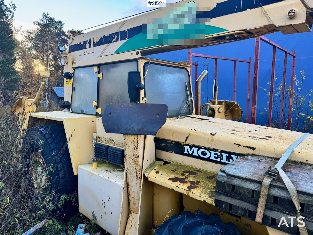 Moelven Moelven 694 m/ 2 forlengere og 2 kroker. - Мобилен кран: слика 4 Moelven Moelven 694 m/ 2 forlengere og 2 kroker. - Мобилен кран: слика 4