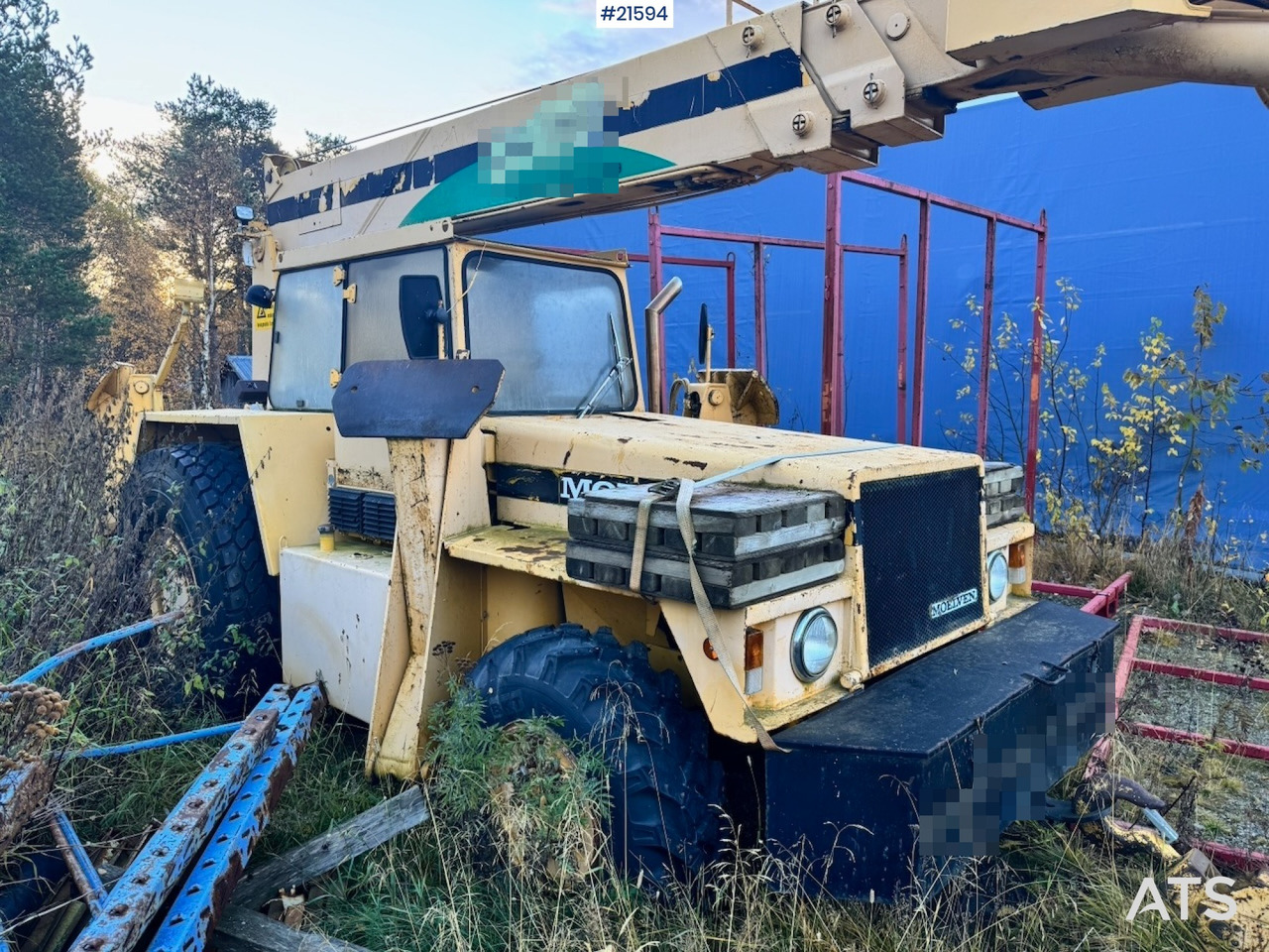 Moelven Moelven 694 m/ 2 forlengere og 2 kroker. - Мобилен кран: слика 3 Moelven Moelven 694 m/ 2 forlengere og 2 kroker. - Мобилен кран: слика 3