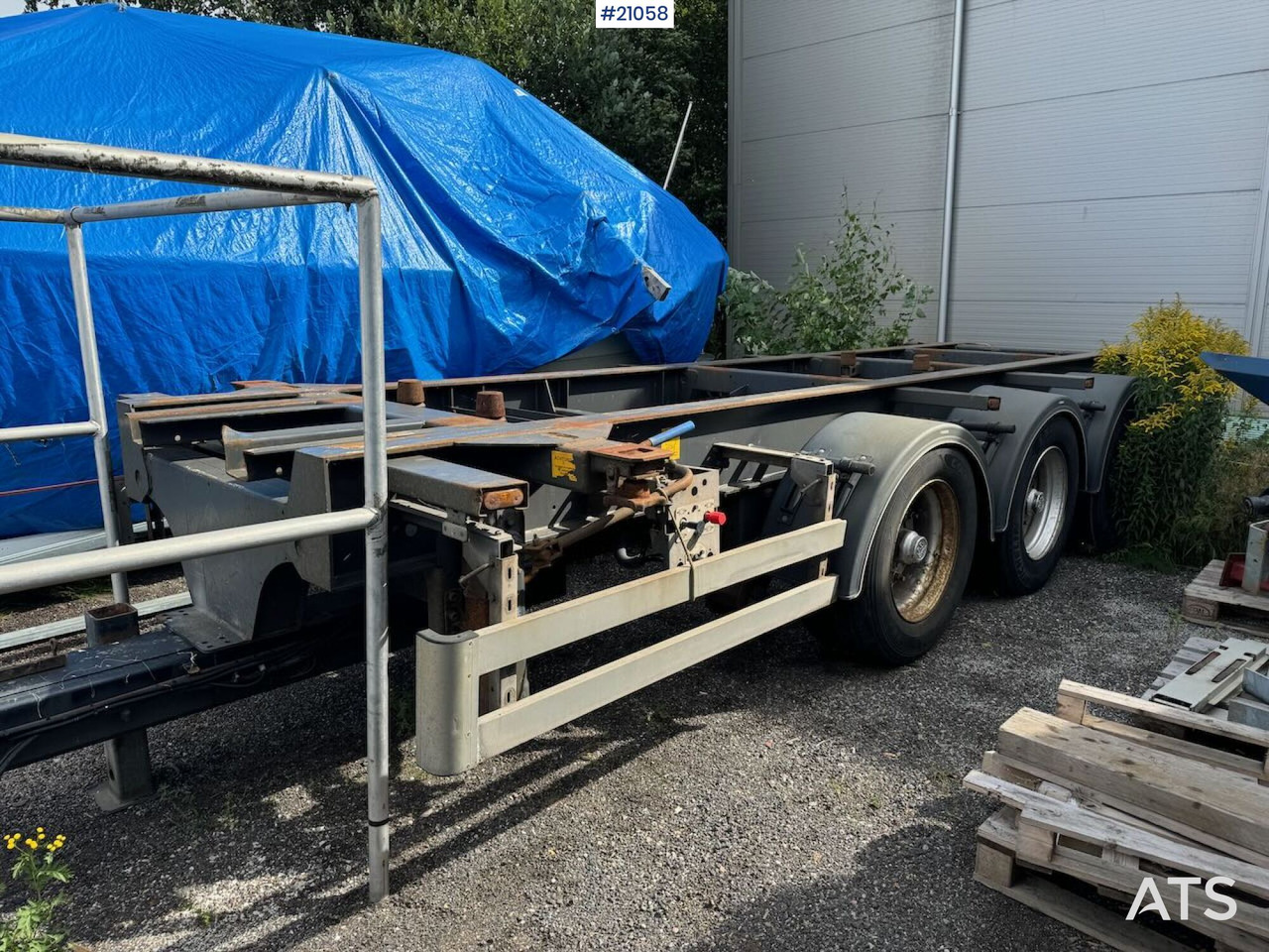 Narko Containerhenger - Транспортер на контејнер/ Приколка со променливо тело: слика 1 Narko Containerhenger - Транспортер на контејнер/ Приколка со променливо тело: слика 1