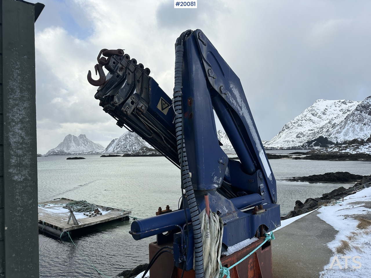 Palfinger PK 14080 C kran m/ hydraulikk pumpe - Кран за натоварување: слика 5 Palfinger PK 14080 C kran m/ hydraulikk pumpe - Кран за натоварување: слика 5