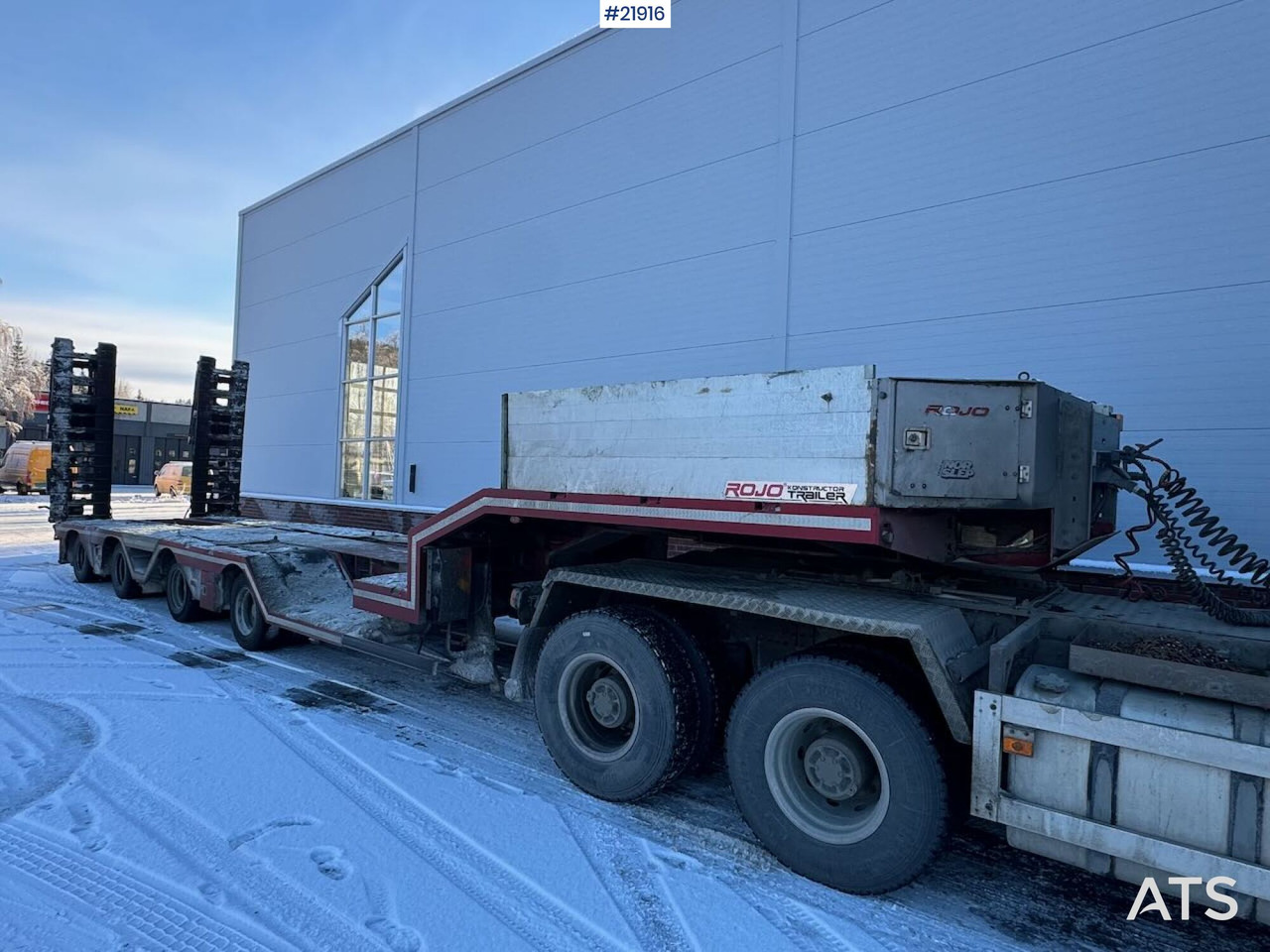 Rojo 2016 Rojo GPE4 maskinsemi - Полуприколка за низок утовар: слика 2 Rojo 2016 Rojo GPE4 maskinsemi - Полуприколка за низок утовар: слика 2