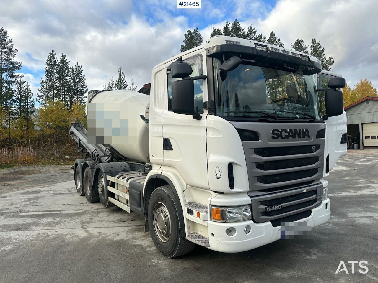 Scania G480 - Камион миксер за бетон: слика 2 Scania G480 - Камион миксер за бетон: слика 2