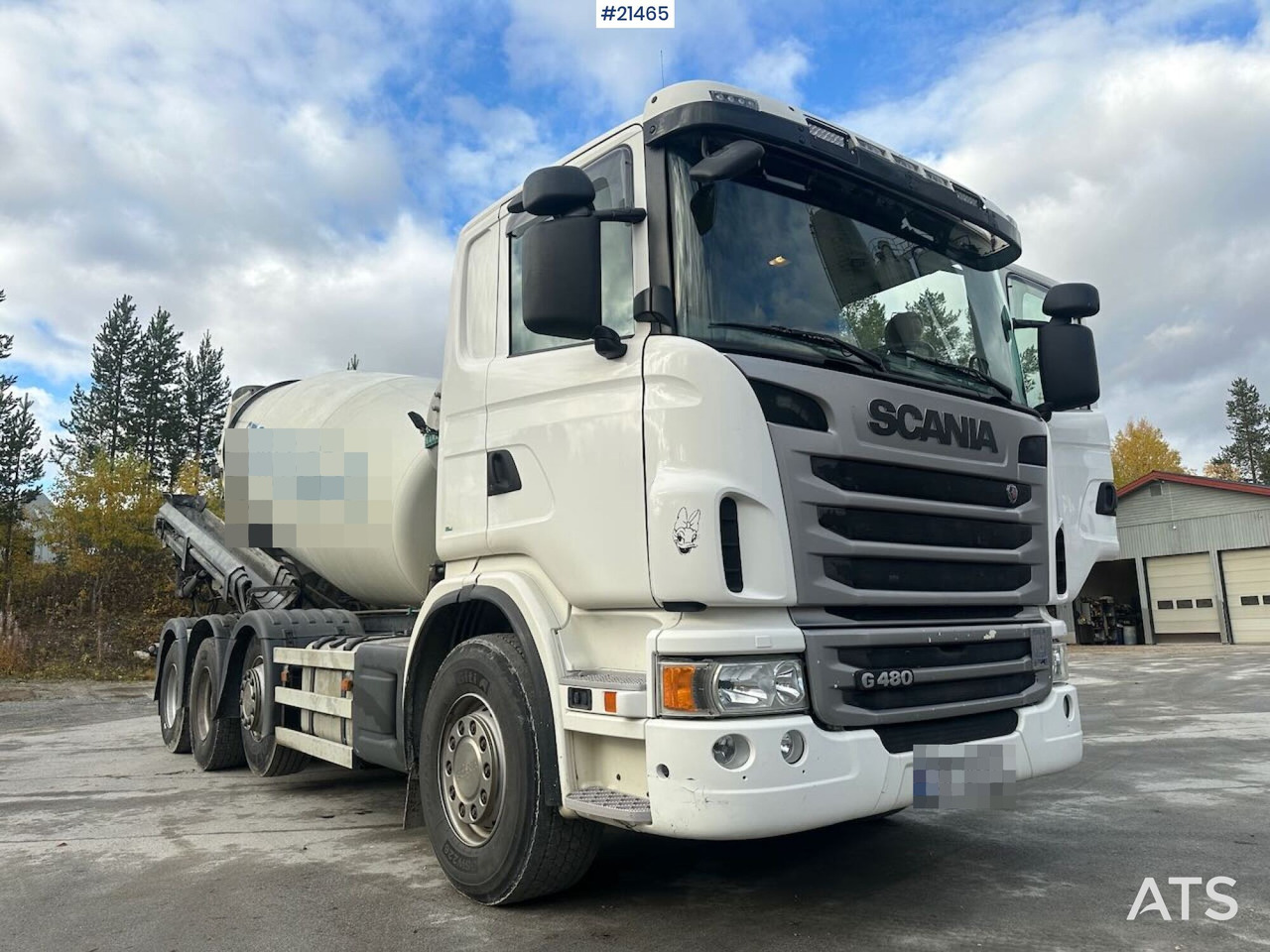 Scania G480 - Камион миксер за бетон: слика 1 Scania G480 - Камион миксер за бетон: слика 1