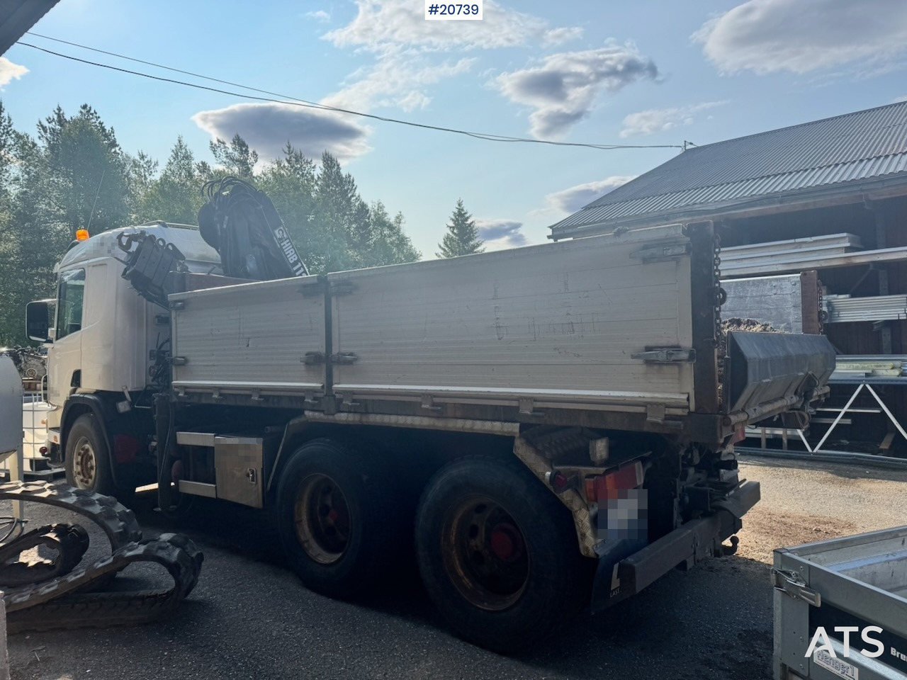 Scania P124 - Камион со платформа, Камион со кран: слика 5 Scania P124 - Камион со платформа, Камион со кран: слика 5