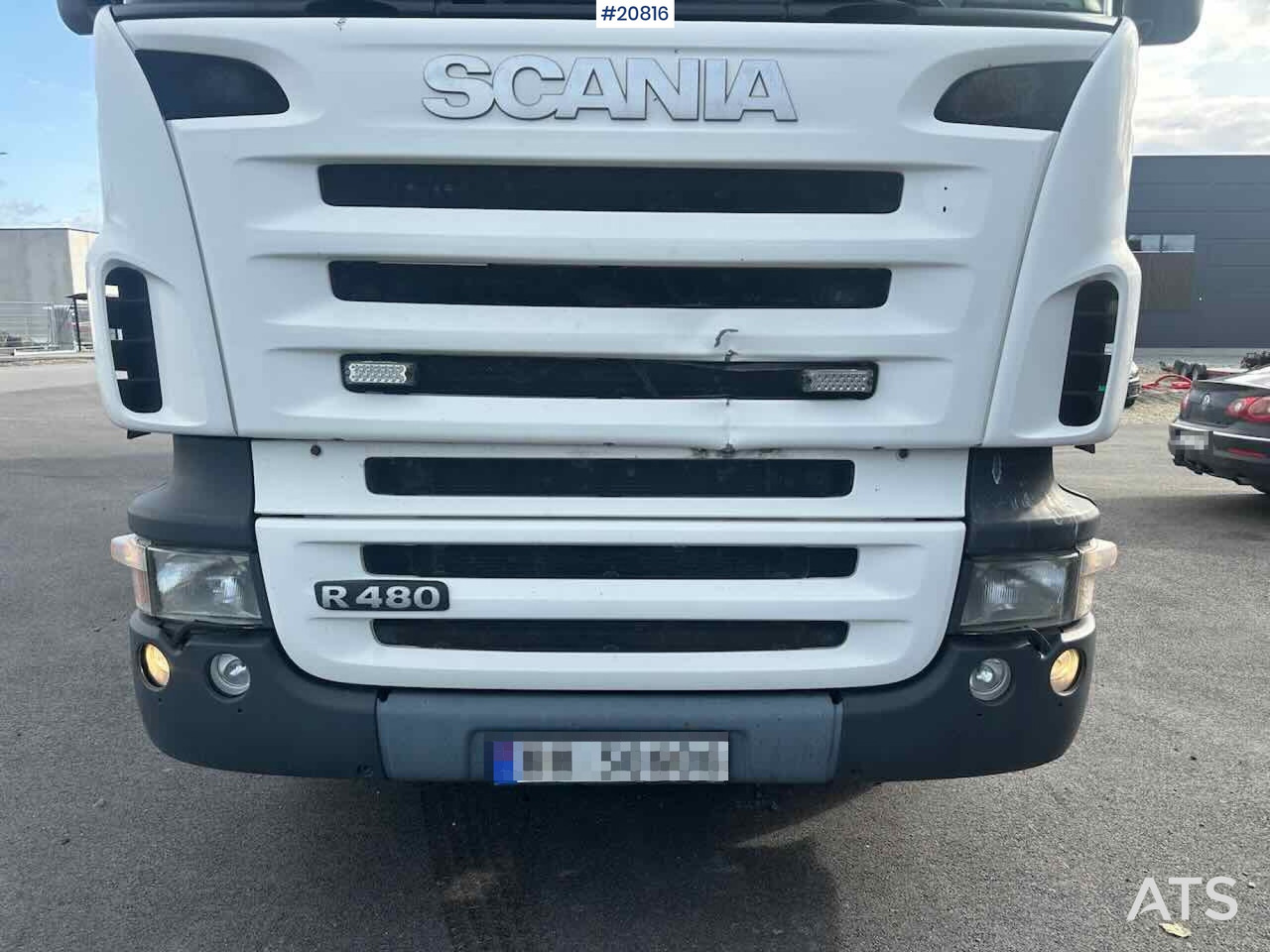 Камион сандучар Scania R480: слика 10
