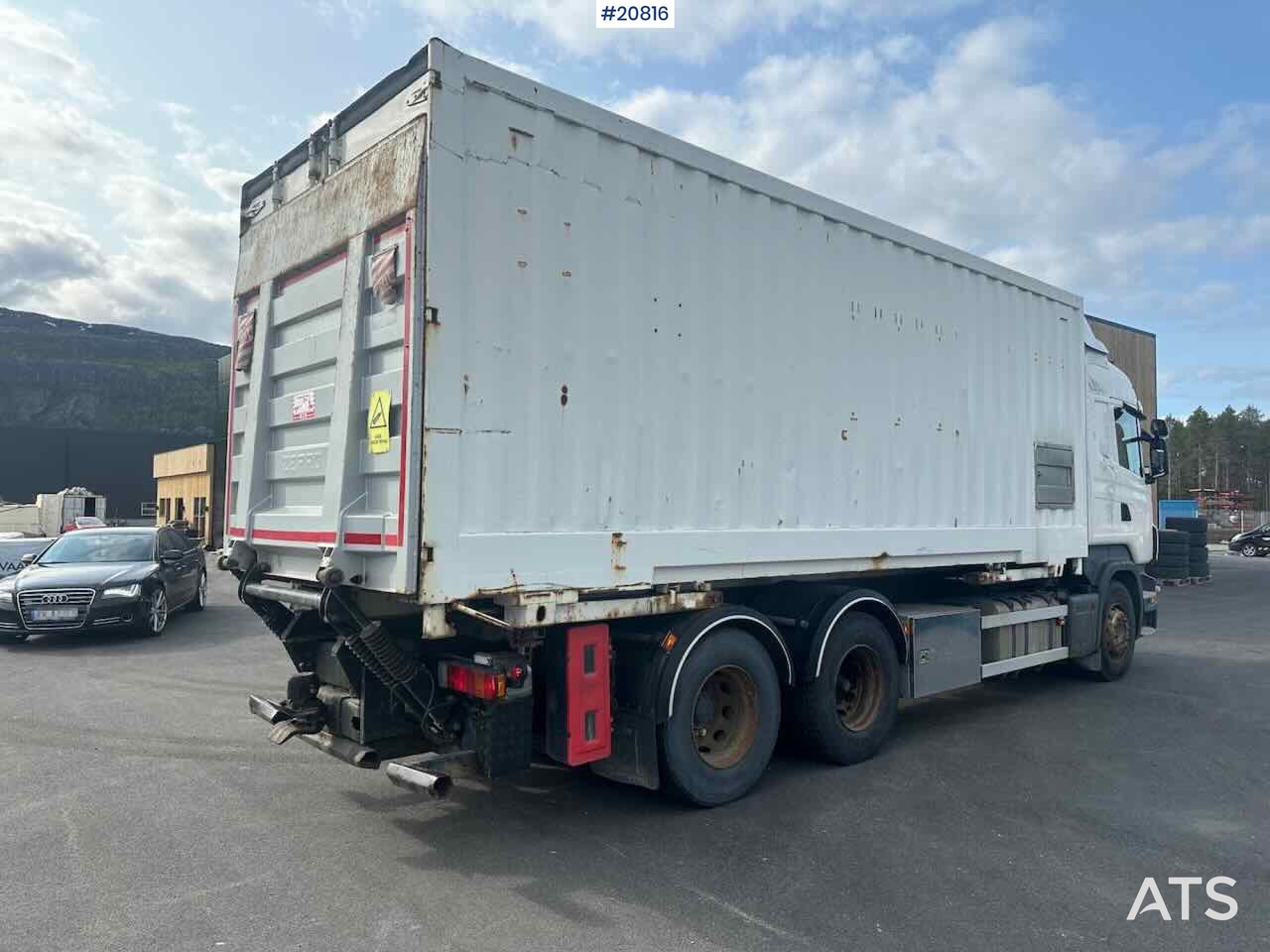 Камион сандучар Scania R480: слика 6