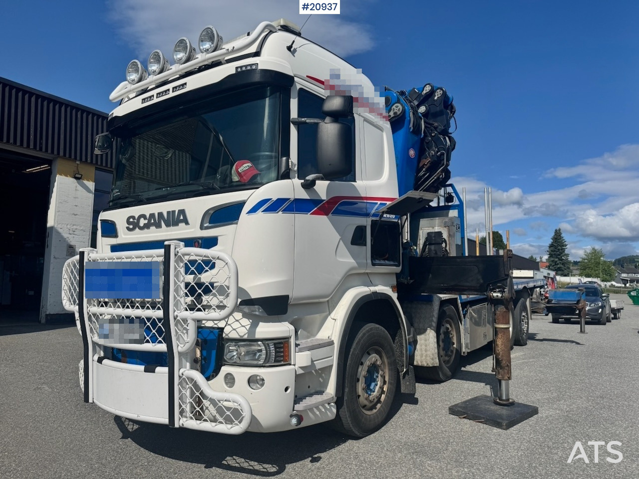 Scania R620 - Камион со платформа, Камион со кран: слика 3 Scania R620 - Камион со платформа, Камион со кран: слика 3