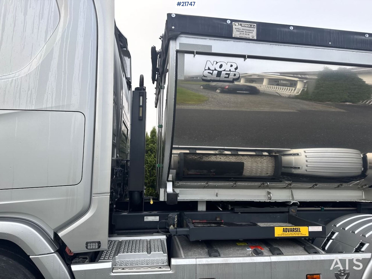 Кипер Scania R660 6X4 Asfaltbil m/ Carnehl asfaltkjerre: слика 18