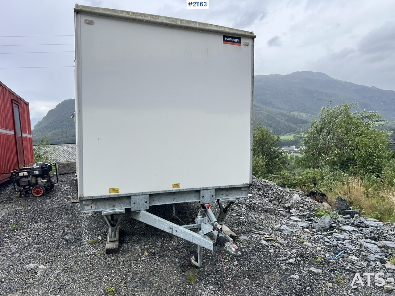 Scanvogn Boligbrakke - Градежен контејнер, Приколка: слика 5 Scanvogn Boligbrakke - Градежен контејнер, Приколка: слика 5