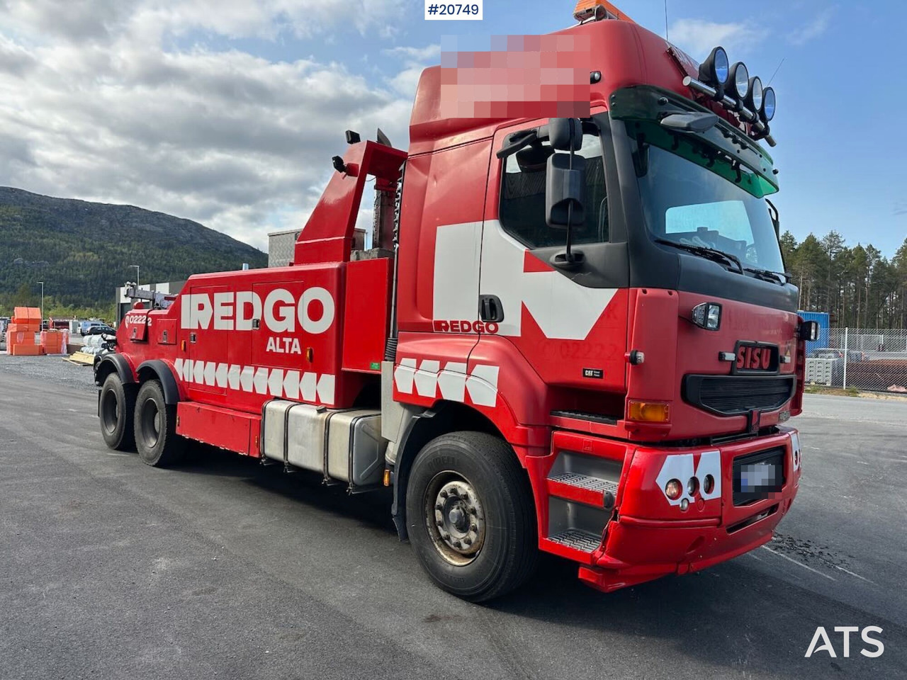 Sisu E18M 6x4 tungberger m/ EKA påbygg og kjettinger. SE VIDEO - Камион за влечење: слика 4 Sisu E18M 6x4 tungberger m/ EKA påbygg og kjettinger. SE VIDEO - Камион за влечење: слика 4