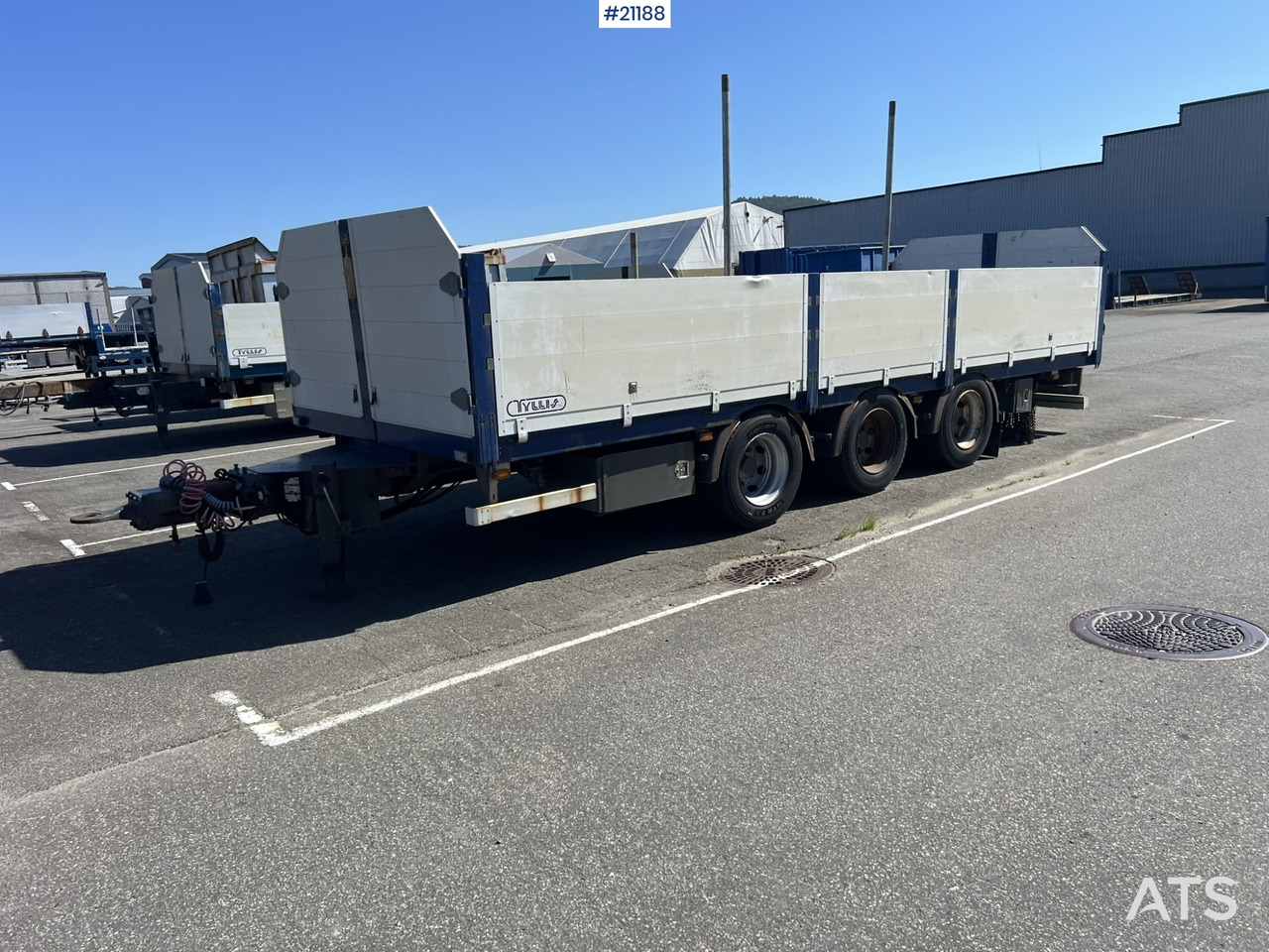 Tyllis 3 akslet - Приколка платформа: слика 5 Tyllis 3 akslet - Приколка платформа: слика 5