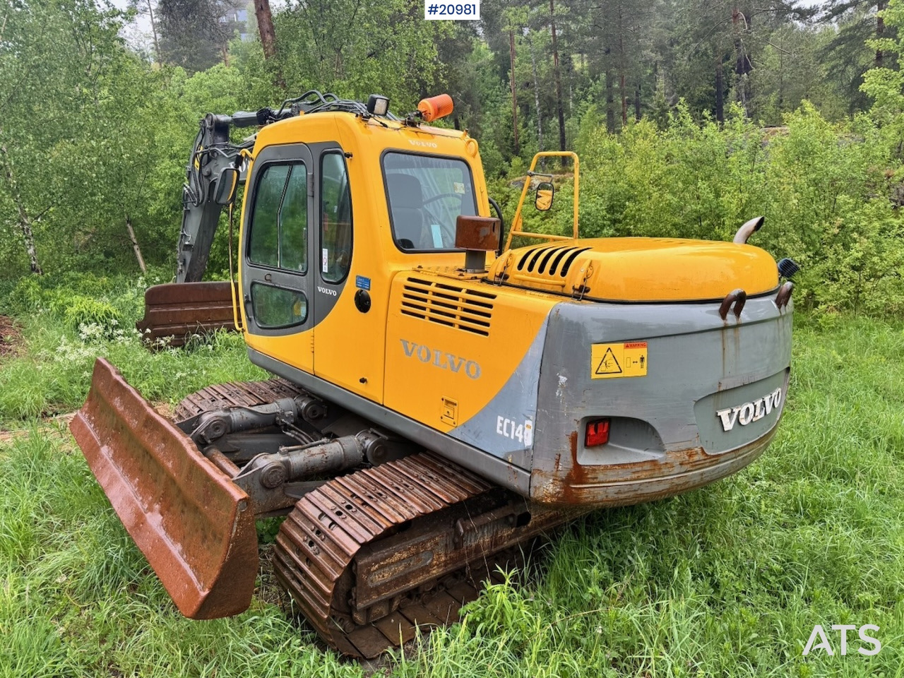Volvo EC140LC - Багер гасеничар: слика 4 Volvo EC140LC - Багер гасеничар: слика 4