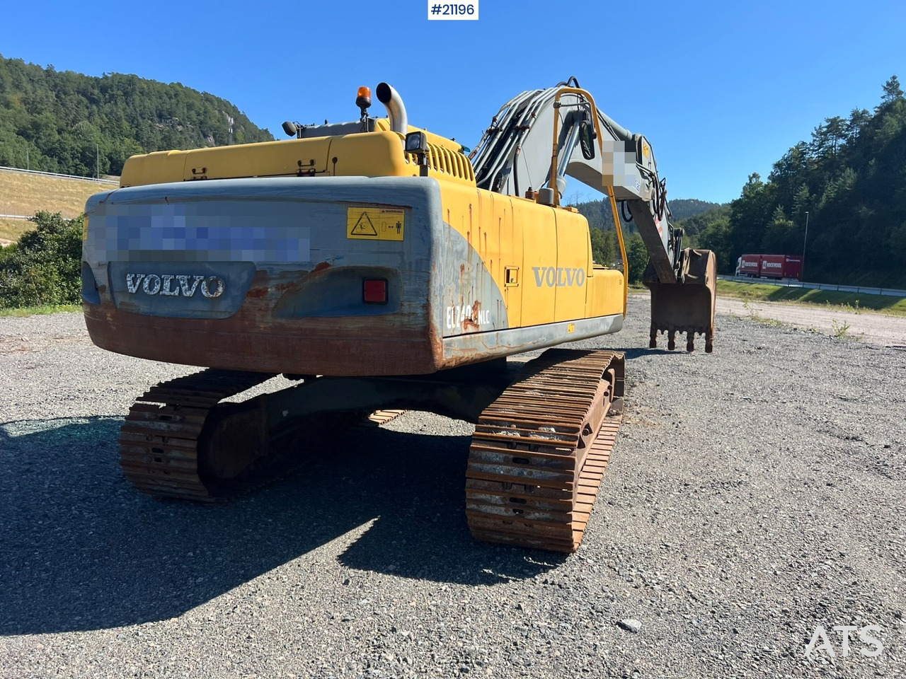 Багер гасеничар Volvo EC240: слика 7 Багер гасеничар Volvo EC240: слика 7