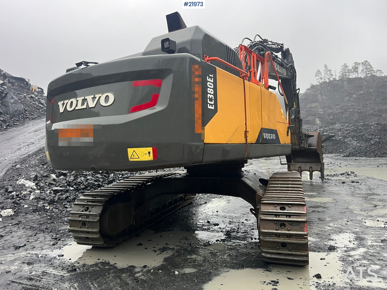 Багер гасеничар Volvo EC380EL: слика 6 Багер гасеничар Volvo EC380EL: слика 6