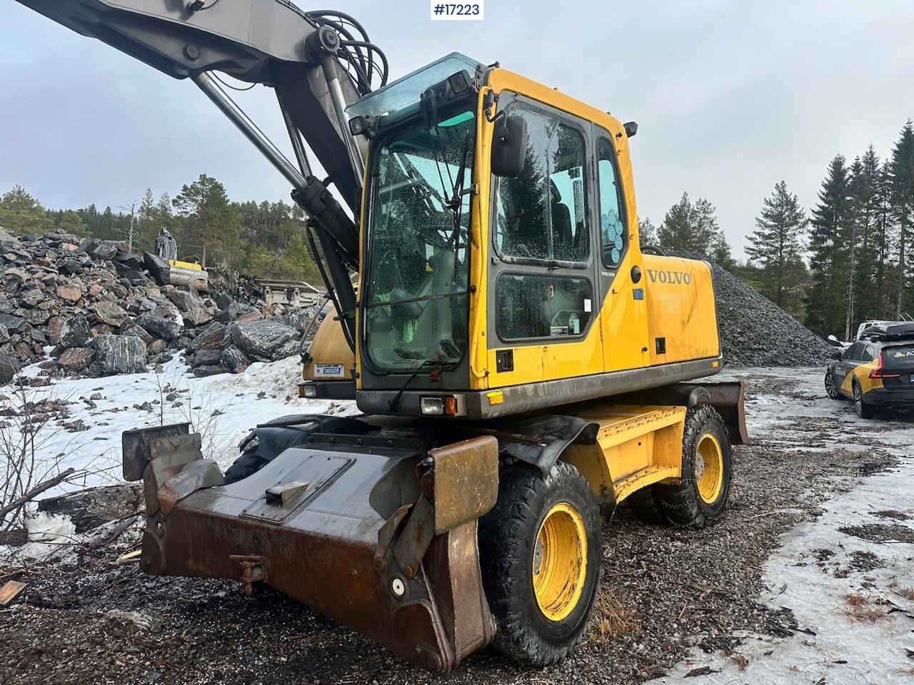 Багер Volvo EW160B: слика 9