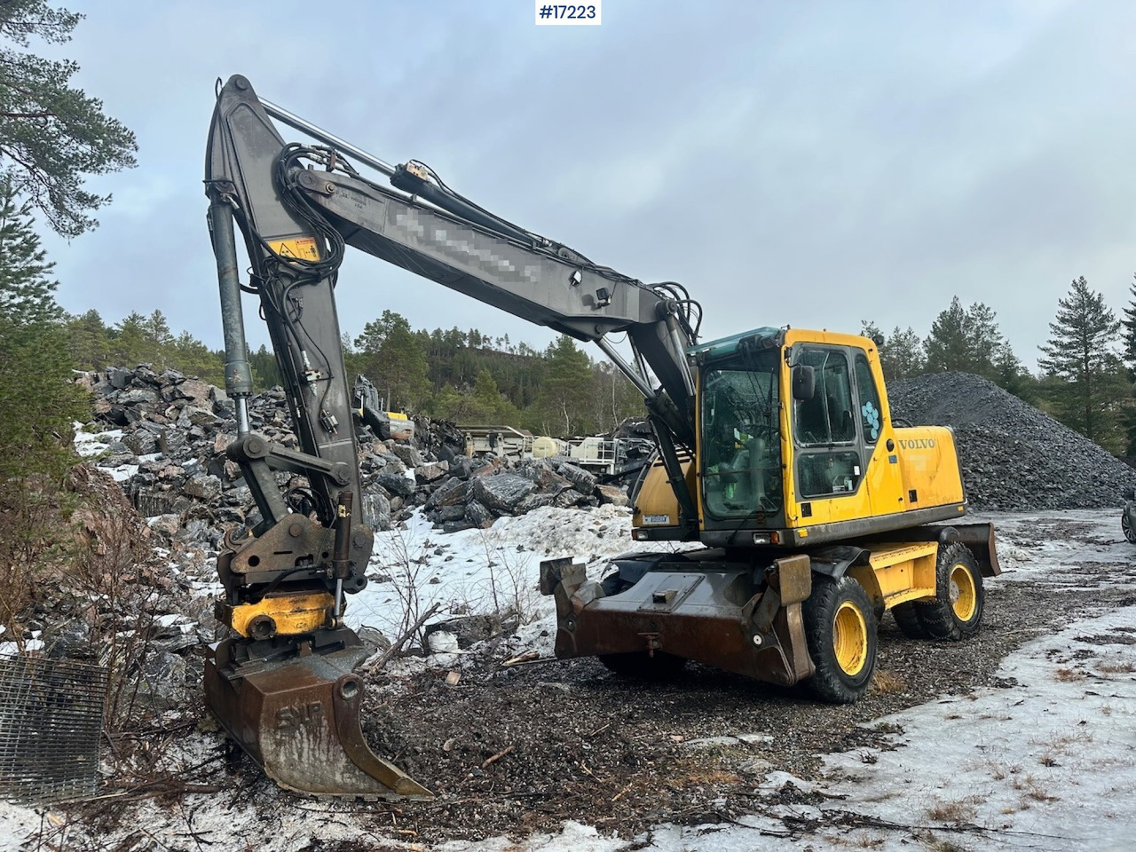 Багер Volvo EW160B: слика 10