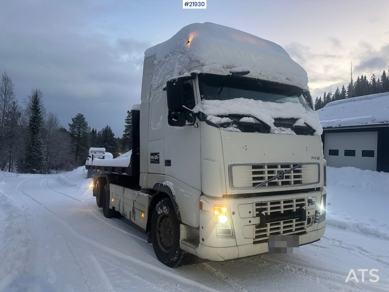 Volvo FH12 brøyterigget krokbil m/ danskerumpe og flak. SE VIDEO - Камион со кука за подигање: слика 4 Volvo FH12 brøyterigget krokbil m/ danskerumpe og flak. SE VIDEO - Камион со кука за подигање: слика 4