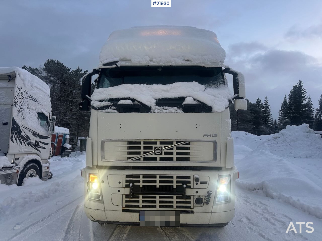 Volvo FH12 brøyterigget krokbil m/ danskerumpe og flak. SE VIDEO - Камион со кука за подигање: слика 3 Volvo FH12 brøyterigget krokbil m/ danskerumpe og flak. SE VIDEO - Камион со кука за подигање: слика 3