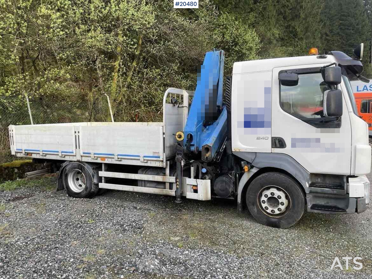 Volvo FL240 - Камион со кран, Камион со платформа: слика 5 Volvo FL240 - Камион со кран, Камион со платформа: слика 5