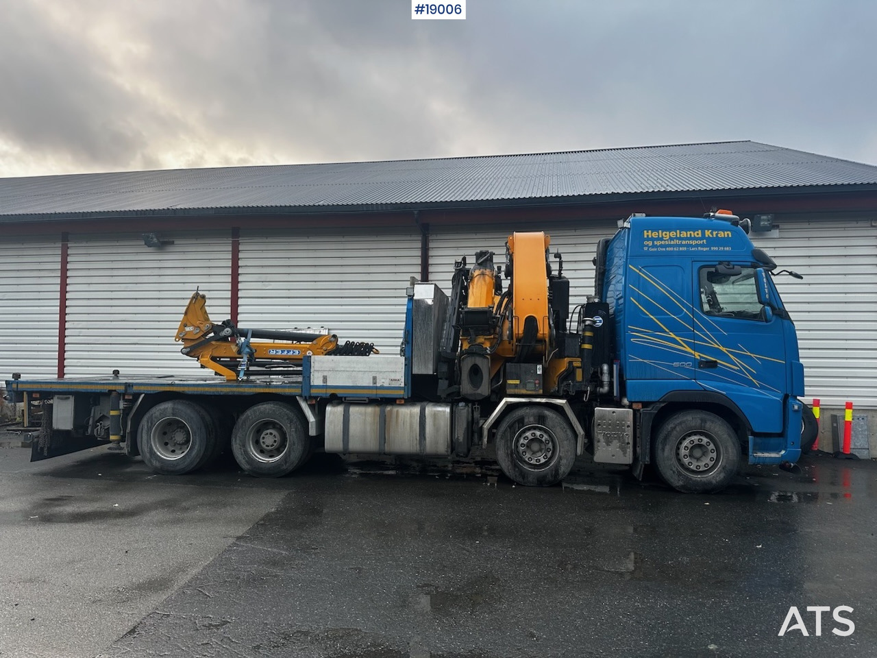 Volvo FM 500 - Камион со кран, Камион со платформа: слика 3 Volvo FM 500 - Камион со кран, Камион со платформа: слика 3