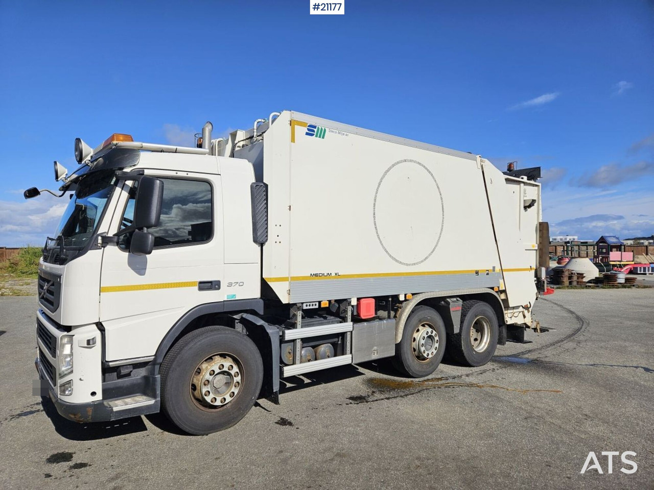 Volvo FM370 6x2 1-kammer komprimatorbil med Zoeller påbygg - Камион за ѓубре: слика 1 Volvo FM370 6x2 1-kammer komprimatorbil med Zoeller påbygg - Камион за ѓубре: слика 1