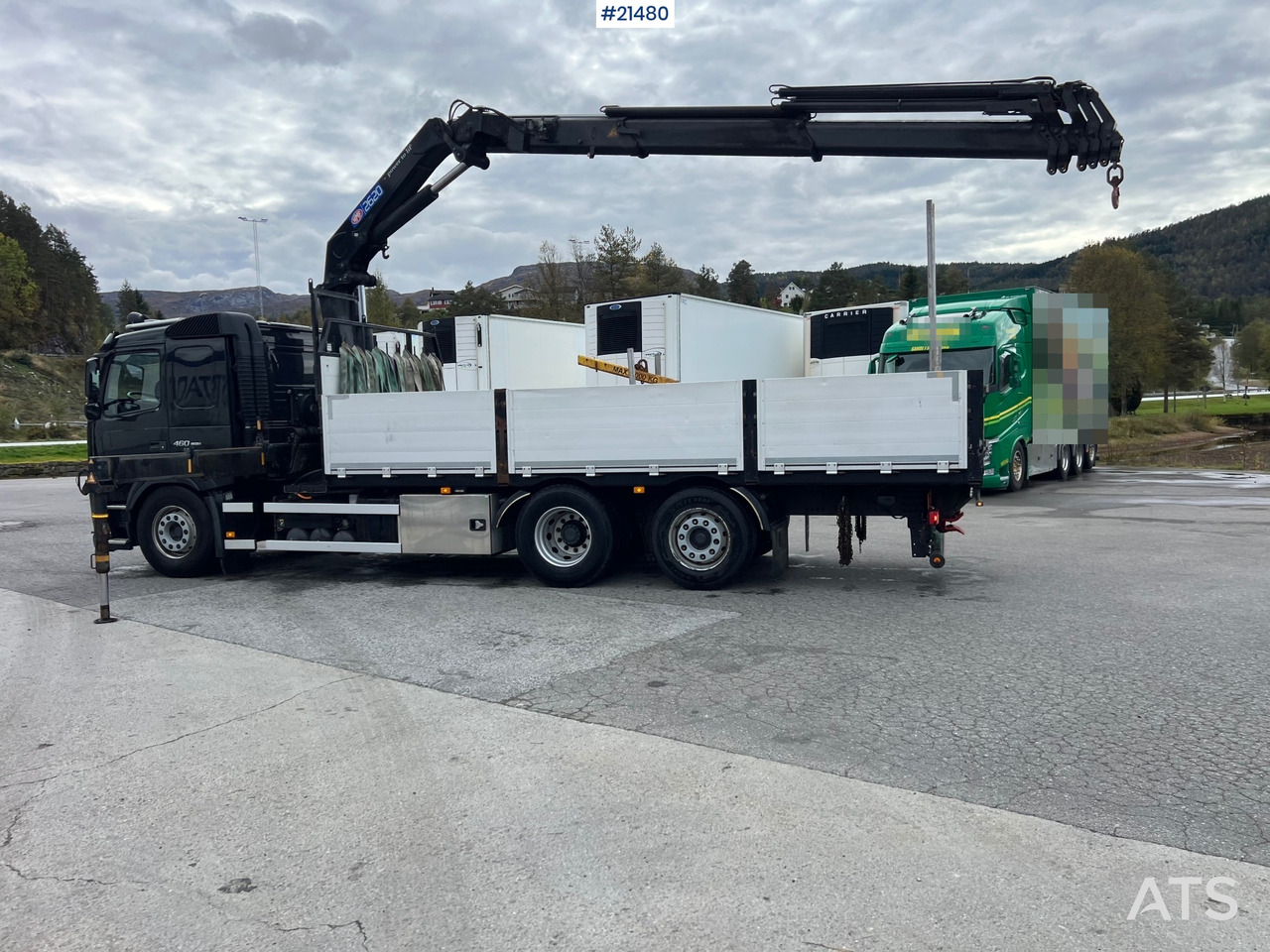 Volvo FM460 6x2 Kranbil m/ 2018 26t/m HMF kran - Камион со кран: слика 5 Volvo FM460 6x2 Kranbil m/ 2018 26t/m HMF kran - Камион со кран: слика 5