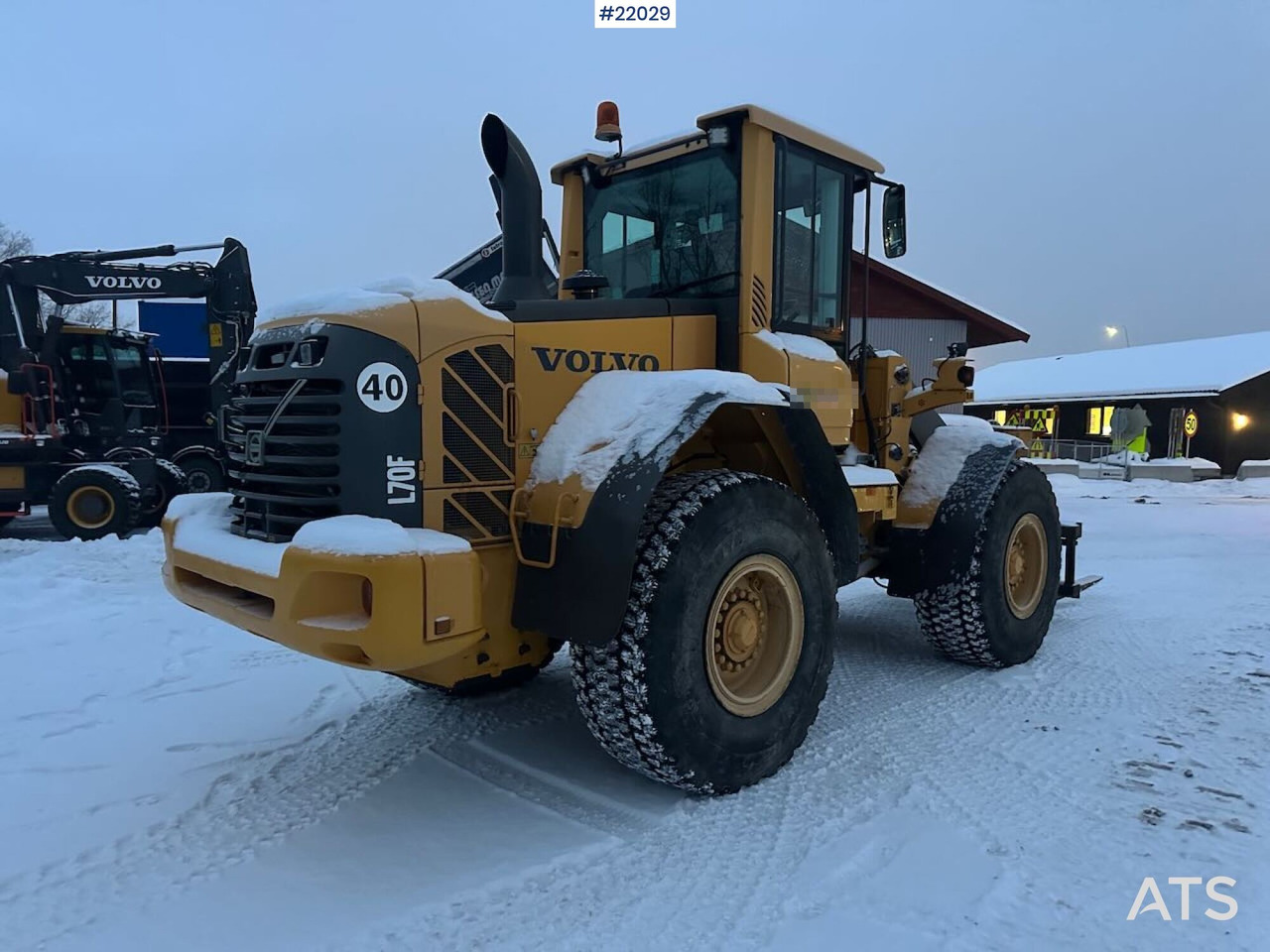 Volvo L70F hjullaster m/ vinter- og sommerdekk og planeringskuffe. En eier! Se video - Натоварувач на тркала: слика 4 Volvo L70F hjullaster m/ vinter- og sommerdekk og planeringskuffe. En eier! Se video - Натоварувач на тркала: слика 4