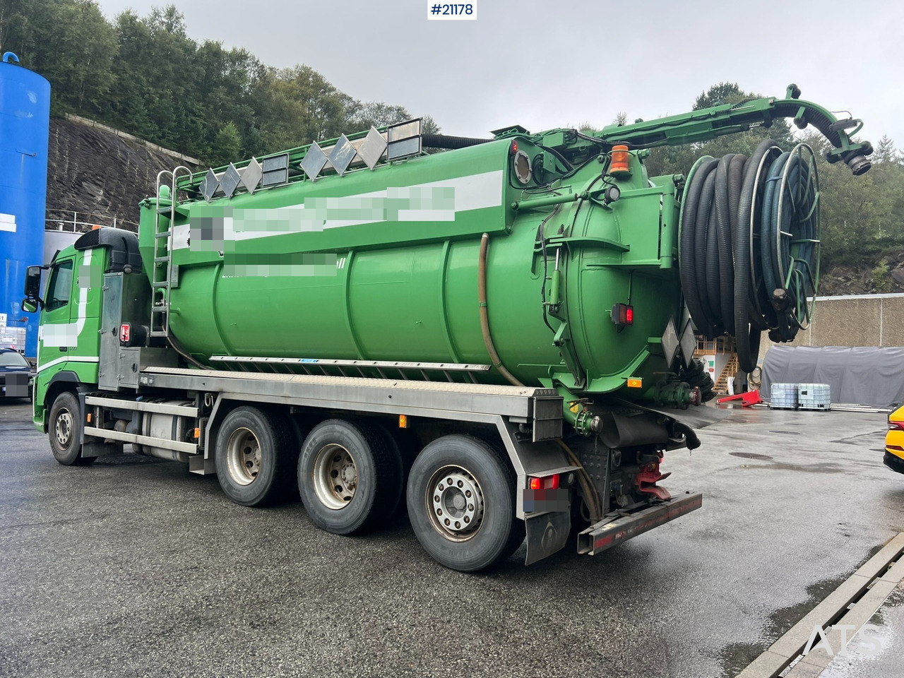 Volvo fh500 8x4 Slamsuger m/ 2010 Inter consult påbygg - Вакуумски камион: слика 3 Volvo fh500 8x4 Slamsuger m/ 2010 Inter consult påbygg - Вакуумски камион: слика 3