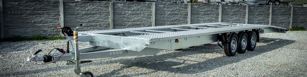 Niewiadów fabrycznie nowa LAWETA Indiana, bardzo solidna! 8,00m! - Автотранспортна приколка: слика 2 Niewiadów fabrycznie nowa LAWETA Indiana, bardzo solidna! 8,00m! - Автотранспортна приколка: слика 2