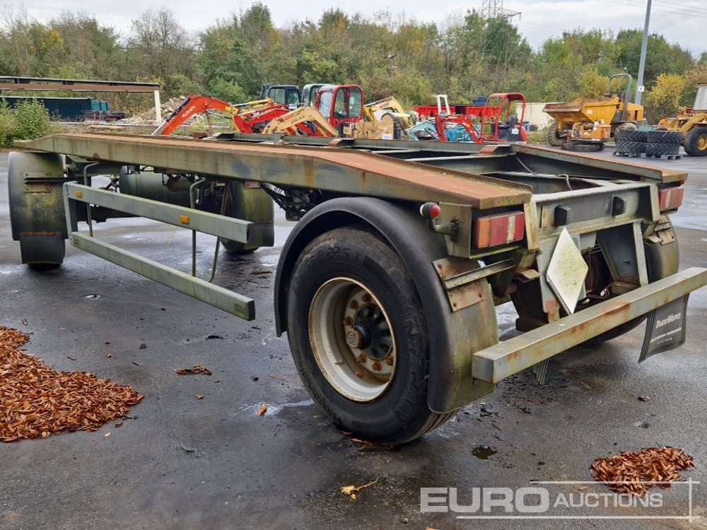 1992 RCA1850-65HE Twin Axle Container Trailer, max.18000 kg (German Reg. Docs. Available) - Роло/ Подизач приколка: слика 3 1992 RCA1850-65HE Twin Axle Container Trailer, max.18000 kg (German Reg. Docs. Available) - Роло/ Подизач приколка: слика 3